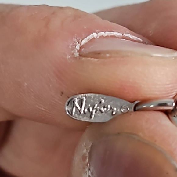 Napier Thick Chain Silver Tone - Picture 5 of 5